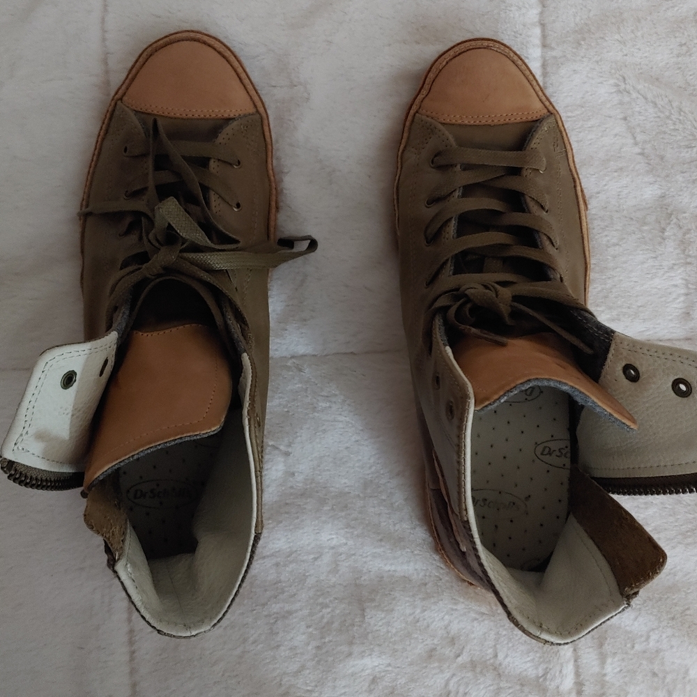 Men's Converse leather sneakers. Size 9.5 - Picture 7 of 16